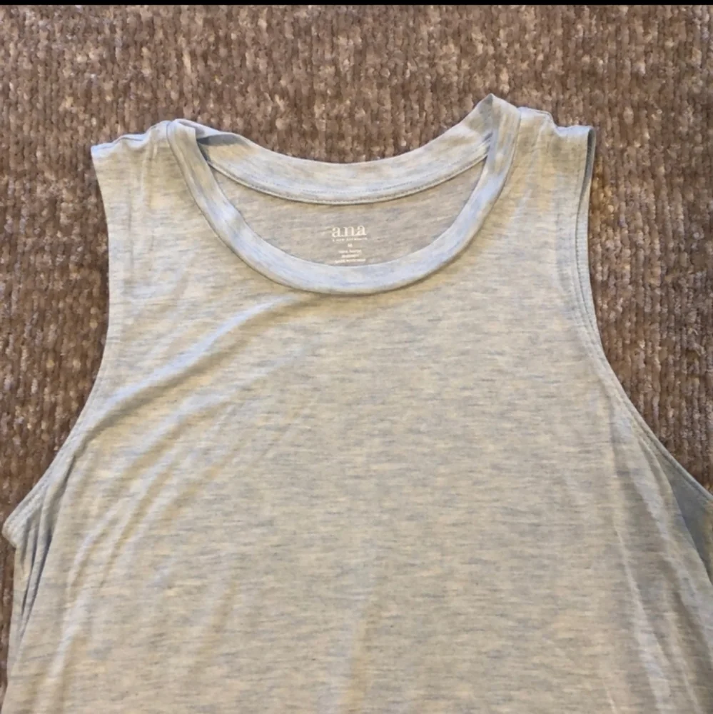 Peplum powder blue a.n a top. Totally cute  like brand new. - Picture 4 of 5